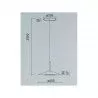 LÁMPARA COLGANTE ORION LED 8W NEGRO - Pendants - 2