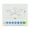 LÁMPARA DE TECHO CUBA 32W 7162 - Lámparas - 1
