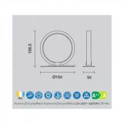 LÁMPARA DE MESA KITESURF LED 8W - Sobremesa - 2