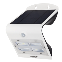 APLIQUE SOLAR 3,2W 4000K+6000K SOLARIS  400LM IP65 CARGA SOLAR SENSOR MOVIL Y LUMINIC - Solar - 3