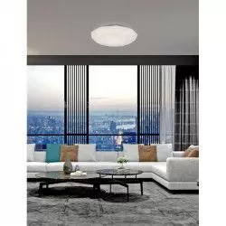 PLAFÓN DE TECHO DIAMANTE SMART LED + MANDO - Plafones - 2
