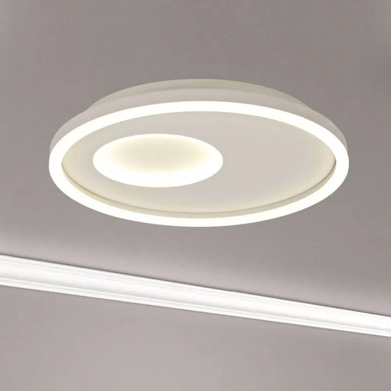 PLAFÓN DE TECHO KRATER LED 36W + MANDO - Plafones - 4