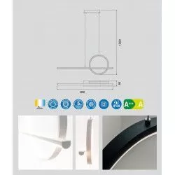LÁMPARA COLGANTE KITESURF 30W - Pendants - 1