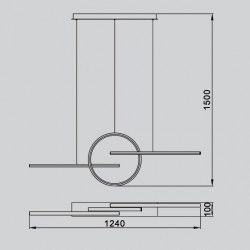 LÁMPARA COLGANTE KITESURF 50W - Colgantes - 2