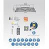 VENTILADOR DE TECHO HIMALAYA DC LED CCT - Ventiladores - 8