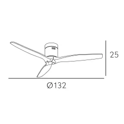 VENTILADOR DC AGUILON 5 VELOCIDADES - Ventiladores - 9
