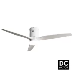 VENTILADOR 18W DC AGUILON BLANCO 3 ASPAS - Ventiladores - 4