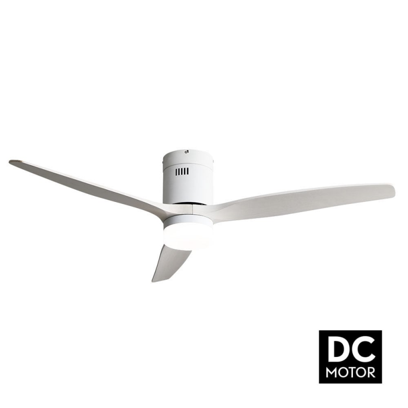 VENTILADOR 18W DC AGUILON BLANCO 3 ASPAS - Ventiladores - 4