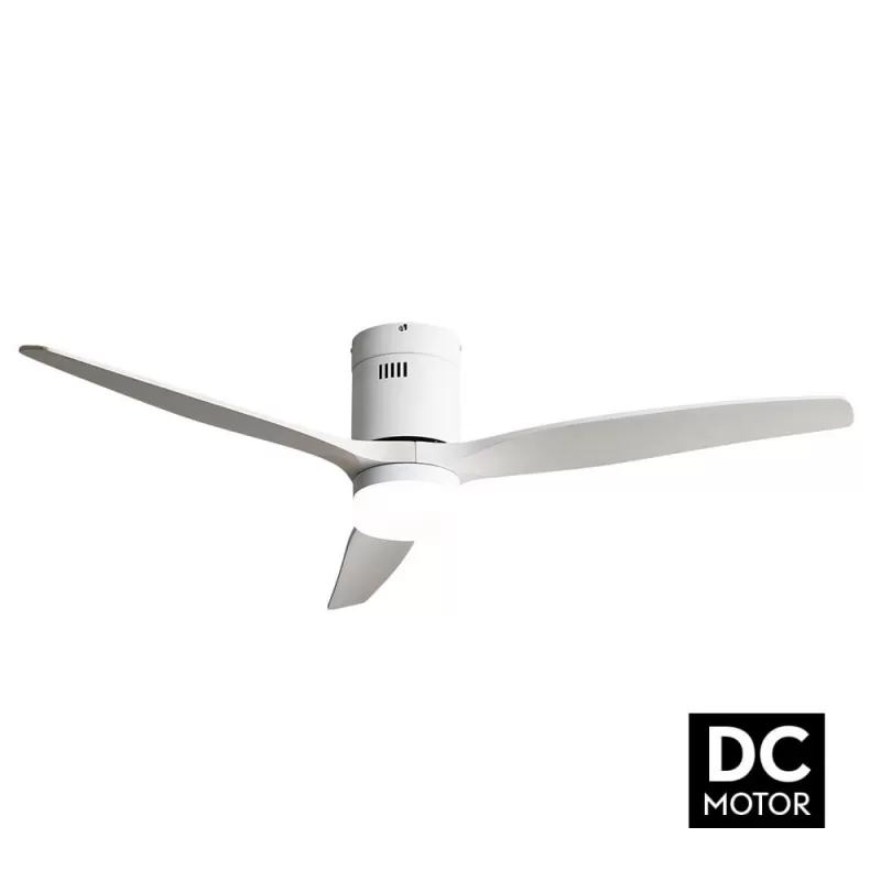 VENTILADOR 18W DC AGUILON BLANCO 3 ASPAS - Ventiladores - 4