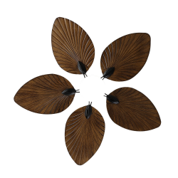 VENTILADOR DC 24W COLLA NEGRO 5 ASPAS MARRON - Ventiladores - 2