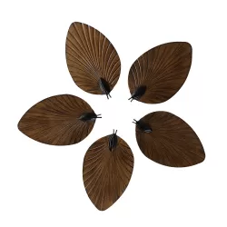 VENTILADOR DC 24W COLLA NEGRO 5 ASPAS MARRON - Ventiladores - 2