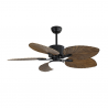 VENTILADOR DC 24W COLLA NEGRO 5 ASPAS MARRON - Ventiladores - 1