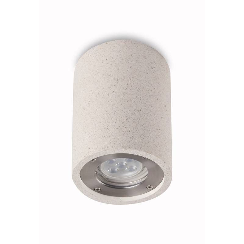 FOCO DE SUPERFICIE LEVI GU10 IP65 CEMENTO - Exterior - 2