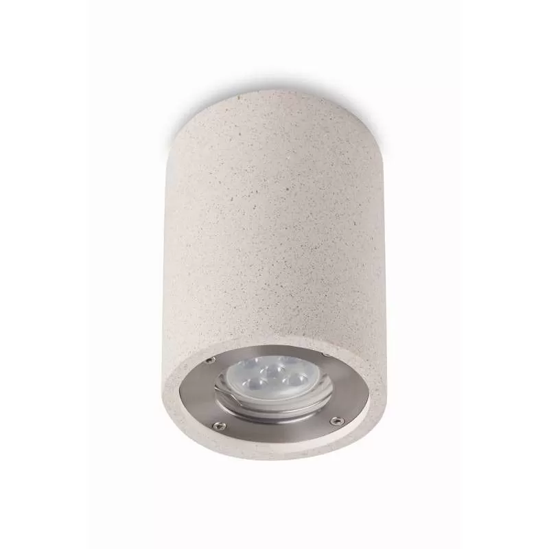 FOCO DE SUPERFICIE LEVI GU10 IP65 CEMENTO - Exterior - 2