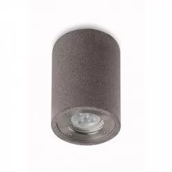 FOCO DE SUPERFICIE LEVI GU10 IP65 CEMENTO - Exterior - 1