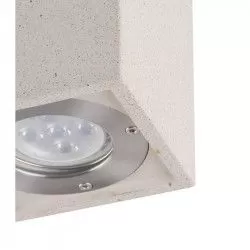 FOCO DE SUPERFICIE LEVI GU10 IP65 CEMENTO - Exterior - 4