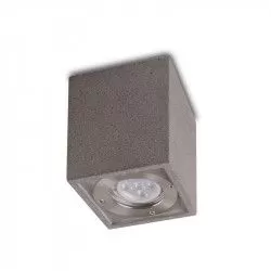 FOCO DE SUPERFICIE LEVI GU10 IP65 CEMENTO - Exterior - 2