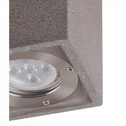 FOCO DE SUPERFICIE LEVI GU10 IP65 CEMENTO - Exterior - 5