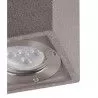 FOCO DE SUPERFICIE LEVI GU10 IP65 CEMENTO - Exterior - 5
