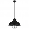 COLGANTE EMU 1XE27 NEGRO REGX33X33 CM - Colgantes - 1