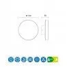 Aplique de pared Bora LED 9.6w IP54 - Mantra - Exterior - 6