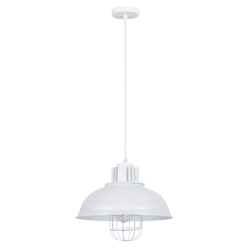 COLGANTE 1XE27 BLANCO REGX33X33 CM - Pendants - 1