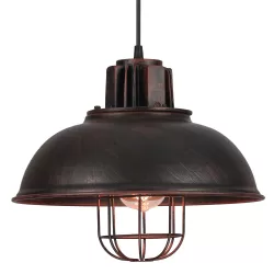 COLGANTE 1XE27 BLANCO REGX33X33 CM - Pendants - 7