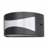 APLIQUE EXTERIOR ALUMINIO HADAR 1XE27 NEGRO IP44 - Exterior - 1