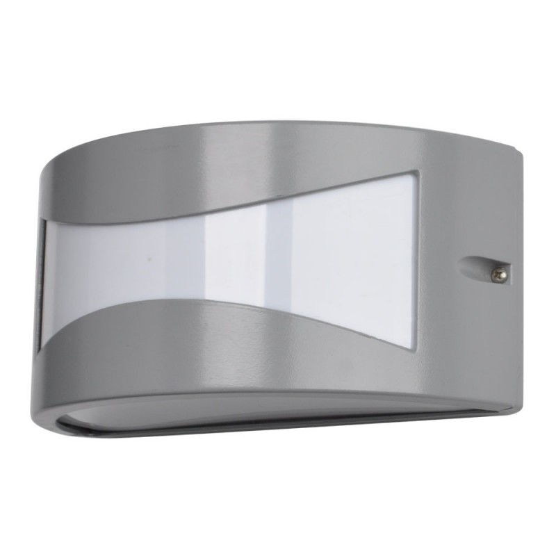 APLIQUE EXTERIOR ALUMINIO HADAR 1XE27 GRIS IP44 - Exterior - 1