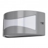 APLIQUE EXTERIOR ALUMINIO HADAR 1XE27 GRIS IP44 - Exterior - 1