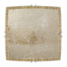 Plafon Cuadrado Carbono Ambar 2xe27 30x30 - Ceiling Lights - 1