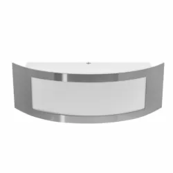 Aplique Jamor 1xe27 Acero Inoxidable 9.5x30.5 - Inicio - 1