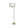 PIE DE SALON CENTAURI 1XE27 CUERO C/PANT BEIS LECTOR 3W 4000K 161X35X35 CM - Lampara de pie - 1