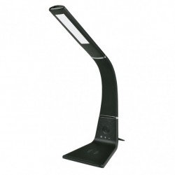 FLEXO FLEXIBLE KODONITA 5W 400LM 3500-6000K NEGRO/ CROMO CARG.MOV.INALAMB.QI.C/REG.INTENS - Sobremesa - 1