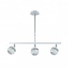 Colgante Beethoven Blanco/plata 3xgu10 - Colgante Moderno - 1