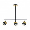 Colgante Beethoven Negro/oro 3xgu10 - Lámpara moderna - 1