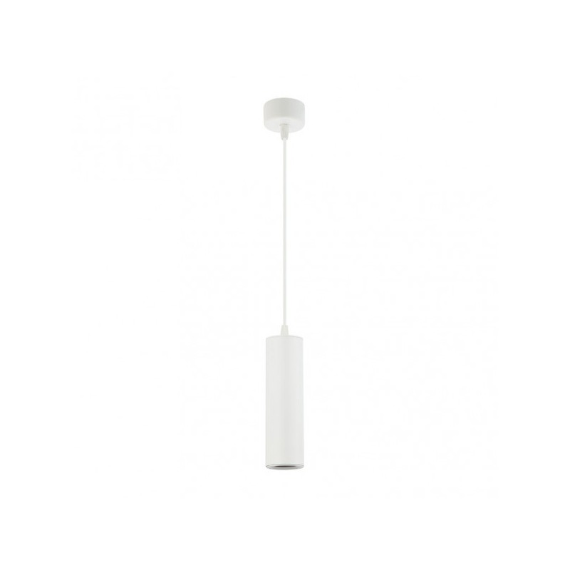 Colgante Drach 1xgu10 Blanco Regx6x6 cm - Colgantes - 1