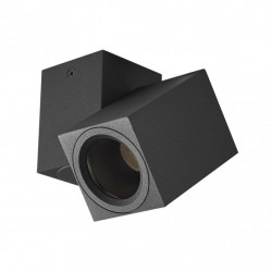 Foco Nerja 1xgu10 Negro 10,4x12,3x6 Cm Orientable 360Âº - Ceiling Lights - 1