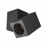 Foco Nerja 1xgu10 Negro 10,4x12,3x6 Cm Orientable 360Âº - Ceiling Lights - 1