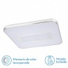 Plafon Nelson 96w 3000-4000-6500k 6,5x53,5x53 Cm 6500lm Reg.intens.y Cont.remoto C/memoria - Plafones - 1