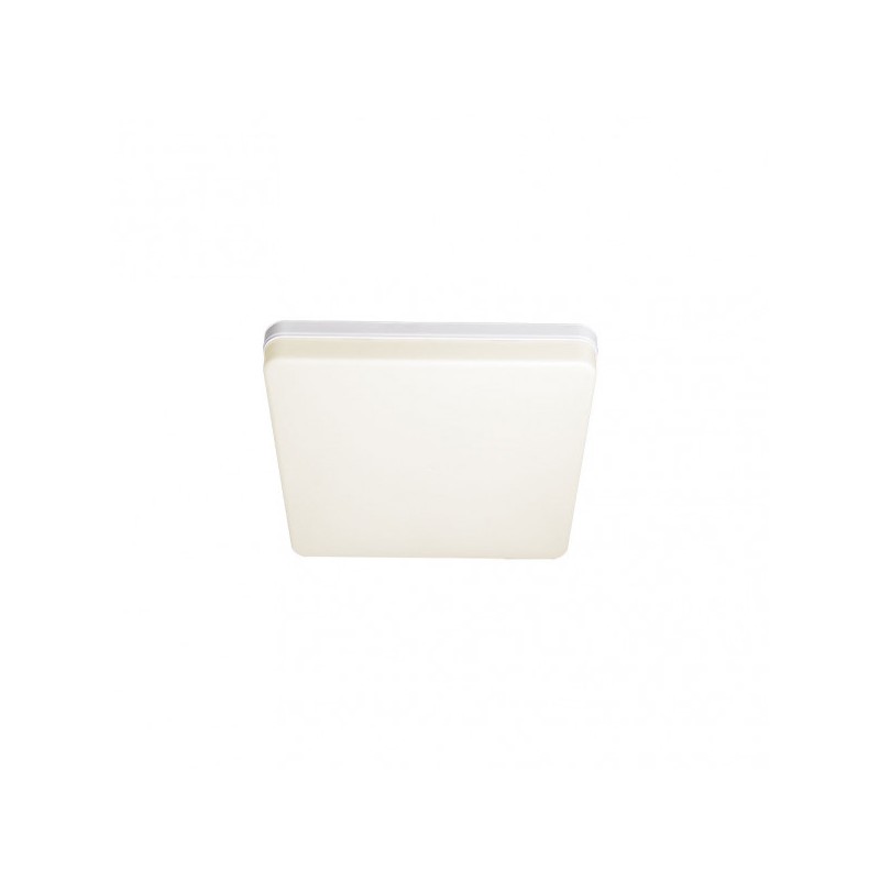Plafon Futuro 24w 4000k Blanco Cuadrado 2160lm  3,7x18x18 Cm  Sistema De Encaje Rapido - Plafones - 1