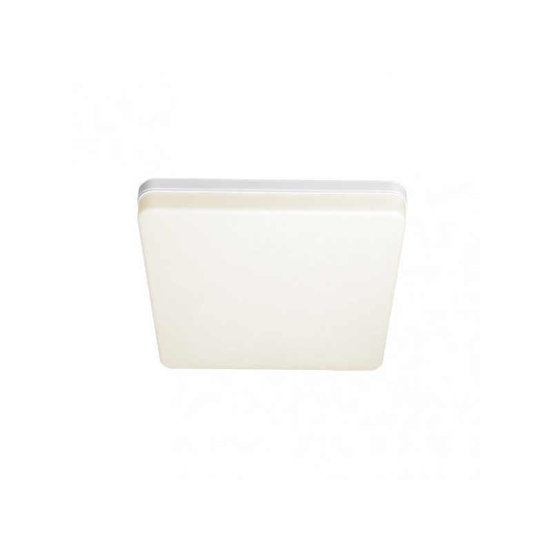 Plafon Futuro 36w 4000k Blanco Cuadrado 3240lm  3,7x23x23 Cm  Sistema De Encaje Rapido - Plafones - 1