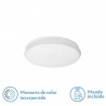 Plafon Riad 36w 3000-4000-6000k Blanco Red.5x31x31 Cm 2880lm Reg.inten.c/remoto C/memoria - Ceiling Lights - 1