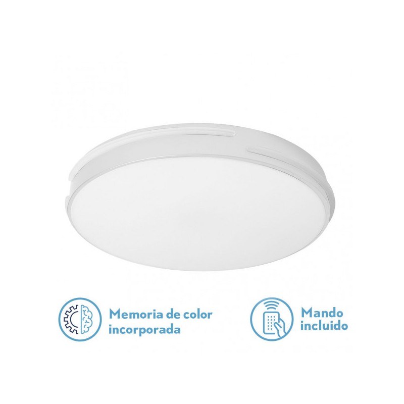 Plafon Riad 96w 3000-4000-6000k Blanco - Plafones - 1