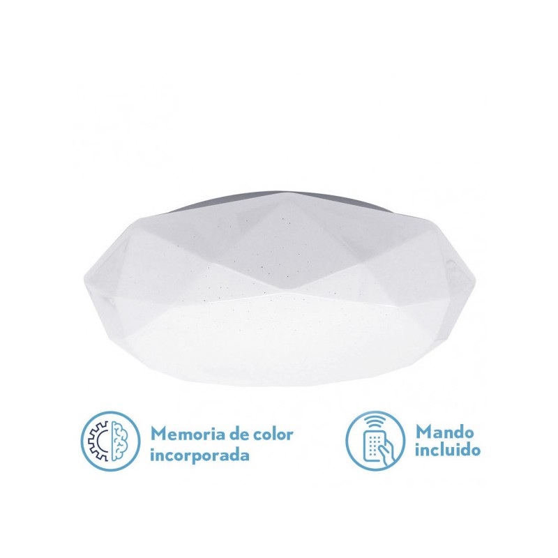 Plafon Daca 72w 3000-4000-6000k Blanco - Plafones - 1