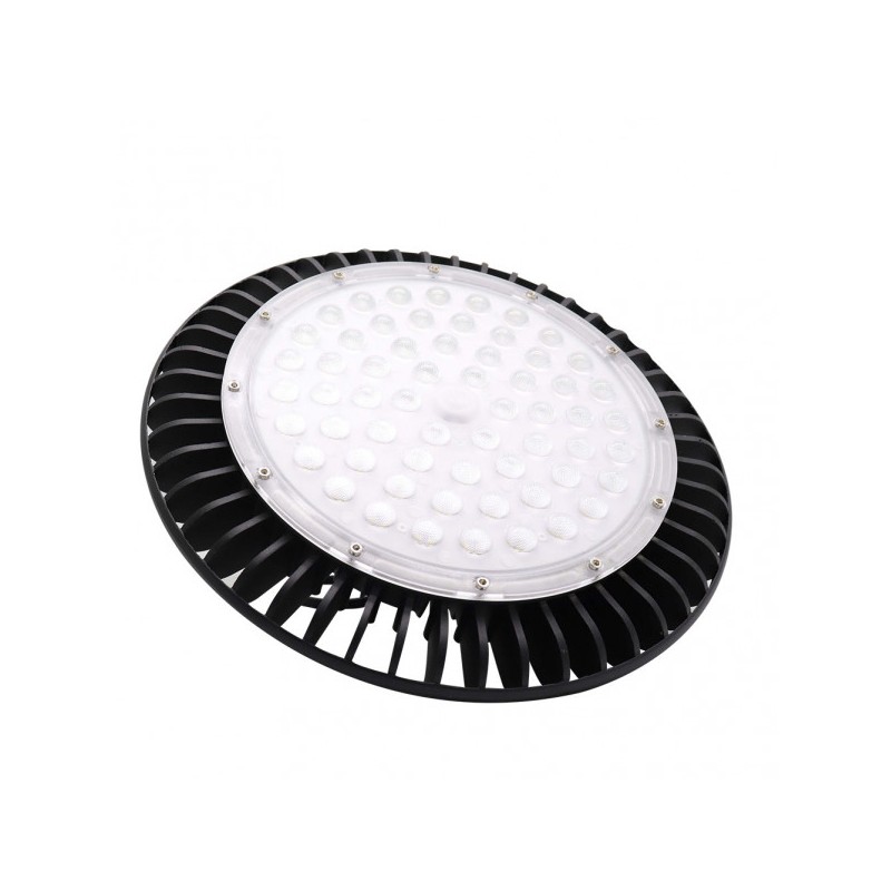 Campana Monzonita 100w 6500k Negro 11000lm Ip65 Led Smd 12,5x25x25 Cm - Exterior de techo - 1