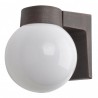 Aplique Exterior Aluminio Procyon 1xe27 Marron  18x18x15 Cm  Ip44 - Exterior - 1