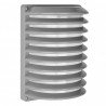 Aplique Exterior Aluminio Achernar 1xe27 Gris Ip44 25,5x18x13 Cm - Exterior - 1