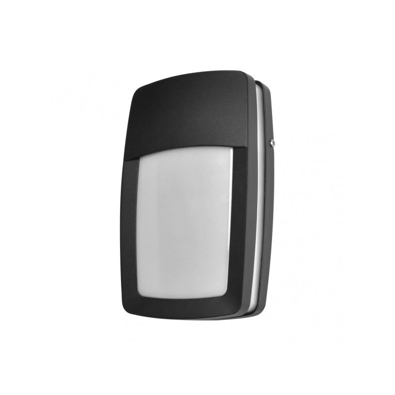 Aplique Exterior Aluminio Altair 1xe27 Negro Ip44 8,5x30,5x18,5 Cm - Exterior - 1