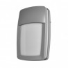 Aplique Exterior Aluminio Altair 1xe27 Gris Ip44 8,5x30,5x18,5 Cm - Exterior - 1